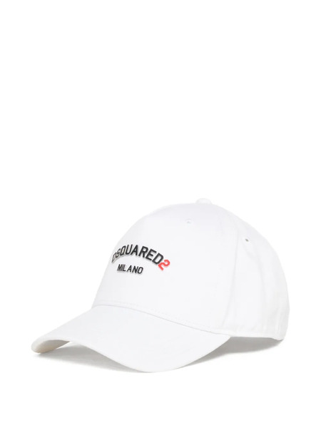  Dsquared2 Kids Logo Cap - White 