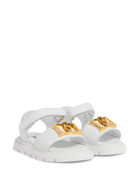  Dsquared2 Kids Logo-detail Sandals - White 