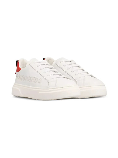  Dsquared2 Kids Logo-detail Sneakers - White 