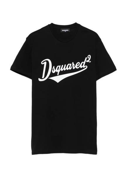  Dsquared2 Kids Logo-detail T-shirt - Black 