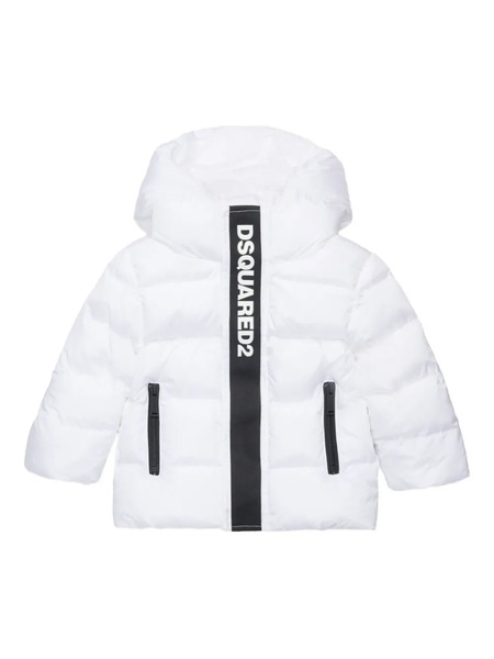  Dsquared2 Kids Logo-embossed Jacket - White 
