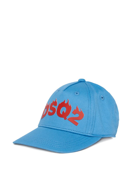 Dsquared2 Kids Logo-print Cap - Blue 
