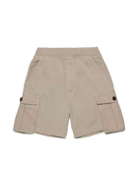  Dsquared2 Kids Logo-print Shorts - Neutrals 
