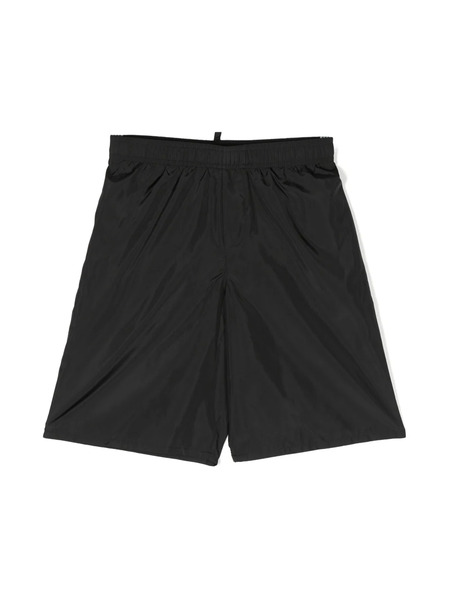  Dsquared2 Kids Logo-print Swim Shorts - Black 