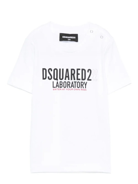  Dsquared2 Kids Logo-print T-shirt - White 