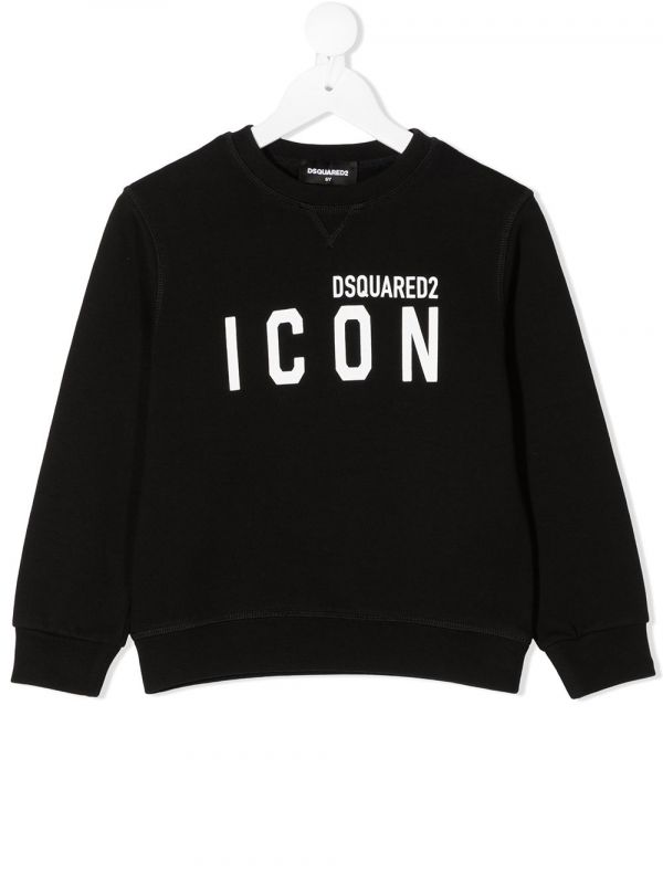  Dsquared2 Kids Logo Sweatshirt - Black 