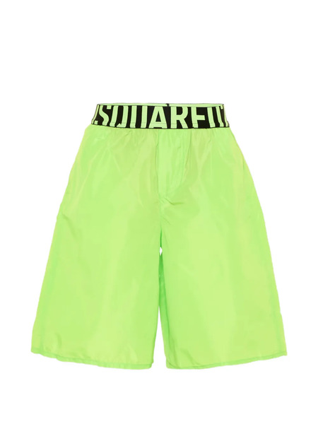  Dsquared2 Kids Logo-waistband Swim Shorts - Green 
