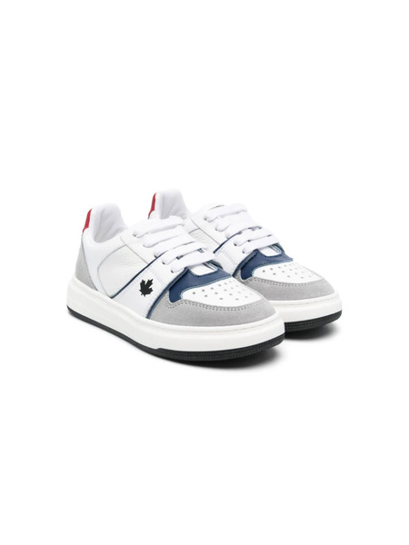  Dsquared2 Kids Panelled Sneakers - White 