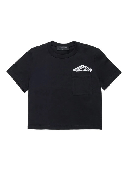  Dsquared2 Kids Printed T-shirt - Black 