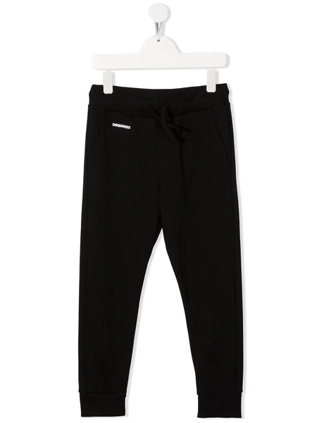  Dsquared2 Kids Sport-print Track Pants - Black 