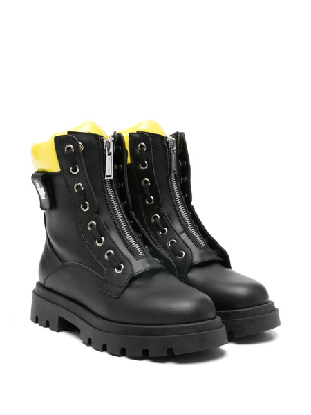  Dsquared2 Kids Zip-fastening Boots - Black 