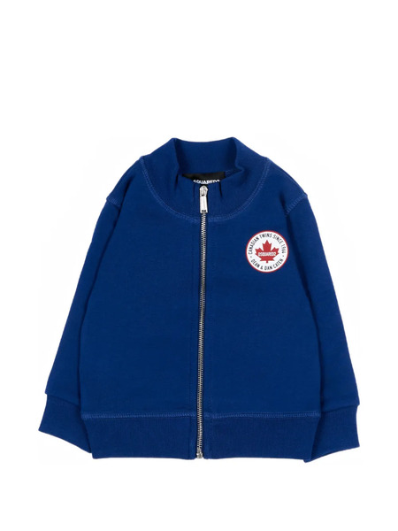  Dsquared2 Kids Zip-up Sweatshirt - Blue 
