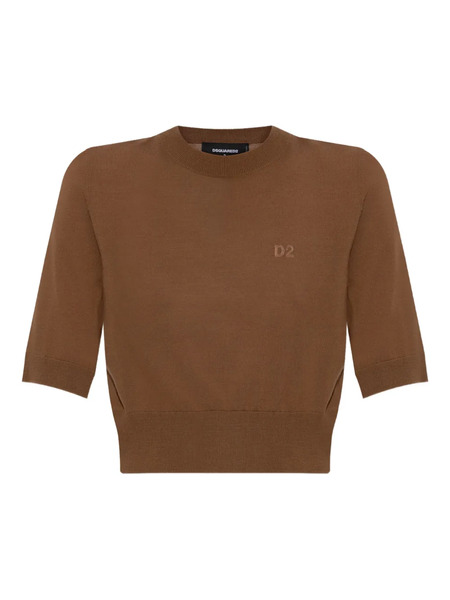  Dsquared2 Knitted T-shirt - Brown 
