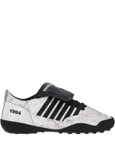 Dsquared2 Lace-up Soccer Sneakers - White 