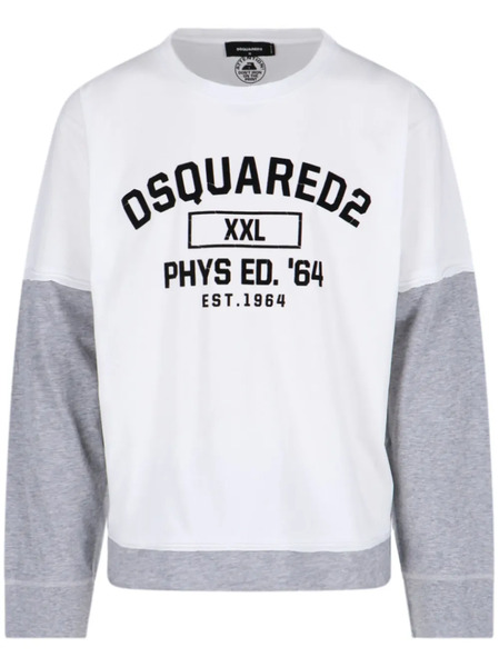  Dsquared2 Layered Long Sleeve T-shirt - White 