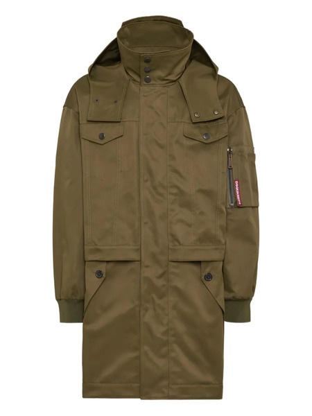  Dsquared2 Layered Parka - Green 