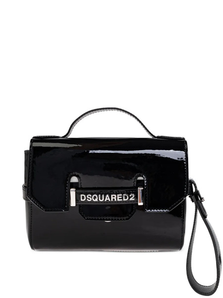  Dsquared2 Leather Tote Bag - Black 