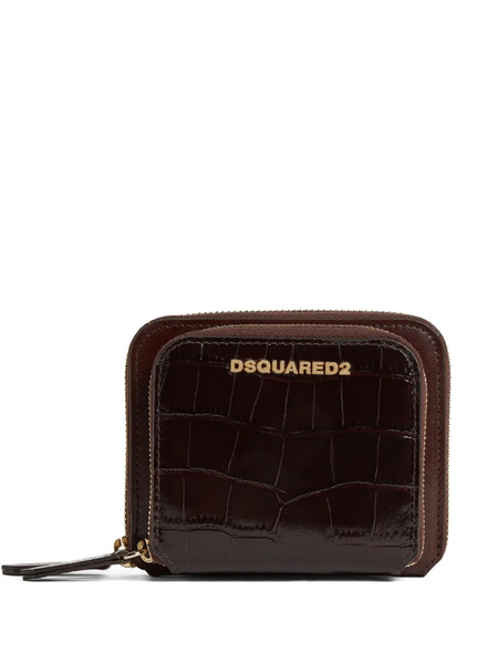 Dsquared2 Leather Wallet - Brown 