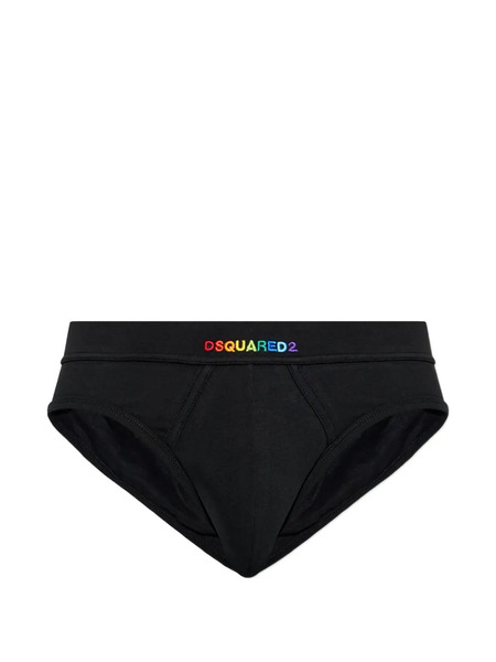 Dsquared2 Logo-detail Brief - Black 