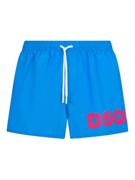  Dsquared2 Logo-detail Swim Shorts - Blue 