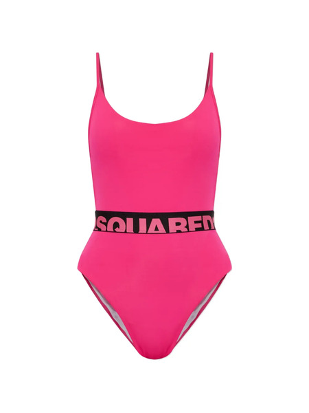  Dsquared2 Logo-detail Swimsuit - Pink 