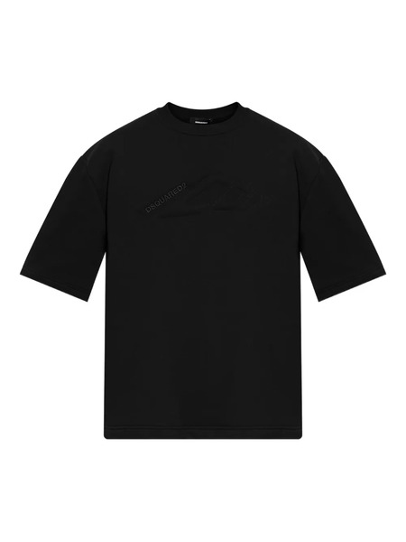  Dsquared2 Logo-embroidered T-shirt - Black 