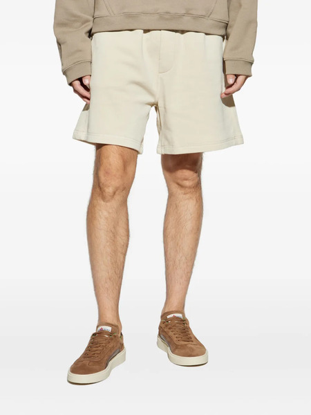  Dsquared2 Logo-embroidered Track Shorts - Neutrals 