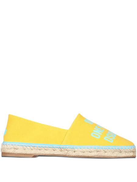  Dsquared2 Logo Espadrilles - Yellow 