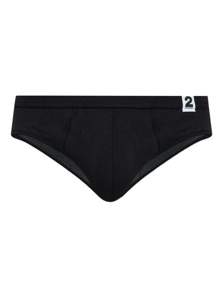  Dsquared2 Logo-label Briefs - Black 