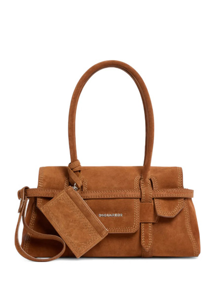 Dsquared2 Logo-lettering Tote Bag - Brown 