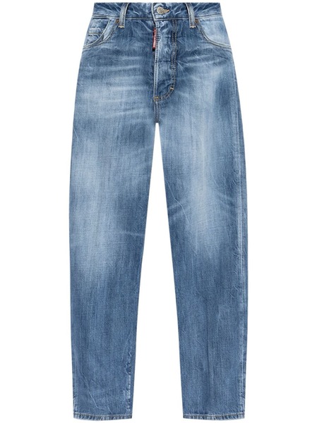  Dsquared2 Logo-patch Cotton Jeans - Blue 