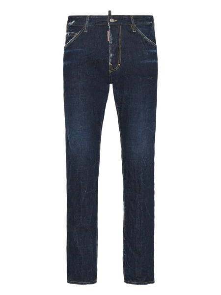  Dsquared2 Logo Patch Jeans - Blue 