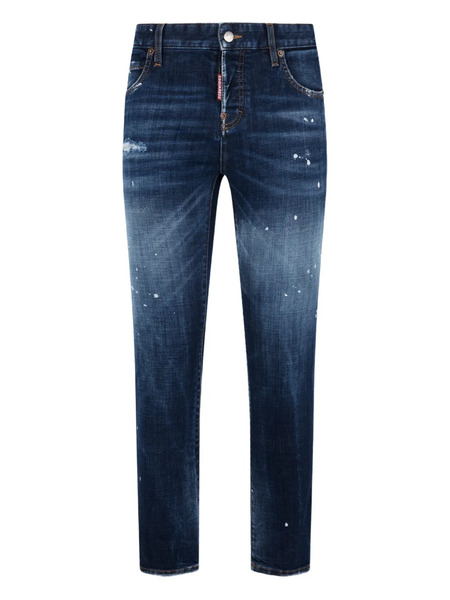  Dsquared2 Logo-patch Jeans - Blue 
