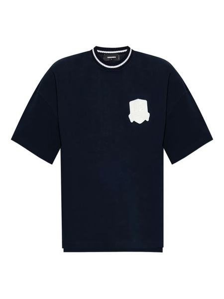  Dsquared2 Logo-patch Short-sleeve T-shirt - Black 