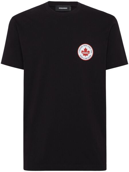  Dsquared2 Logo-patch T-shirt - Black 