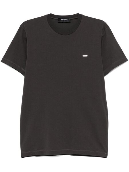  Dsquared2 Logo-plaque T-shirt - Grey 