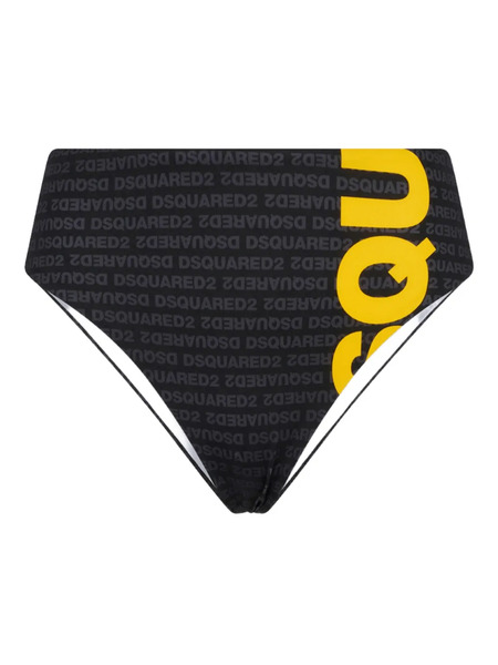  Dsquared2 Logo-print Bikini Bottom - Black 