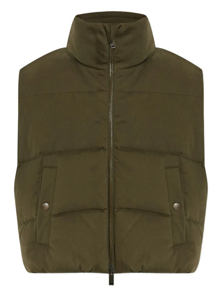  Dsquared2 Logo-print Gilet - Green 