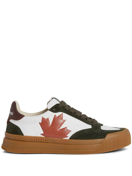  Dsquared2 Logo-print Low-top Sneakers - White 