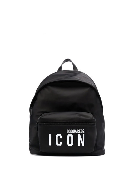  Dsquared2 Logo-print Pocket Backpack - Black 