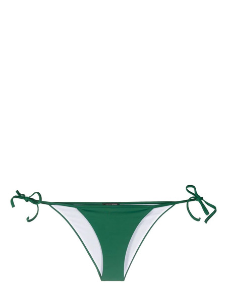  Dsquared2 Logo-print Side-tie Bikini Bottoms - Green 