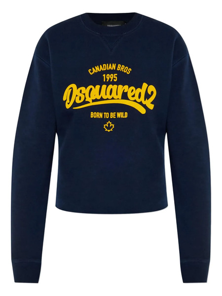 Dsquared2 Logo-print Sweatshirt - Blue 