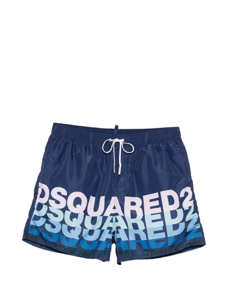  Dsquared2 Logo-print Swim Shorts - Blue 