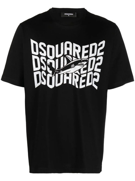  Dsquared2 Logo-print T-shirt - Black 