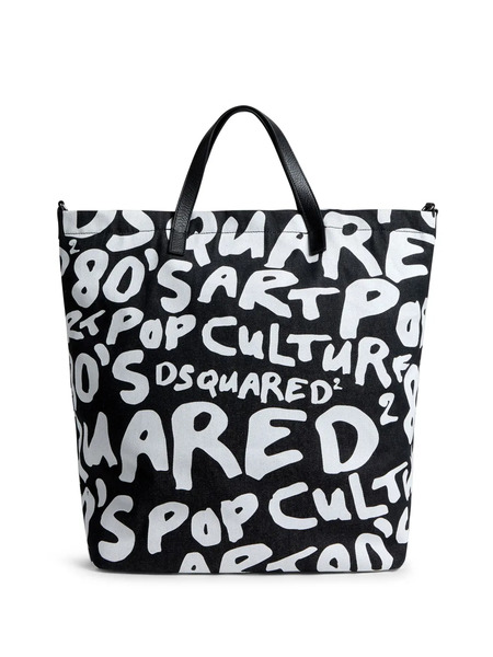  Dsquared2 Logo-print Tote Bag - Black 