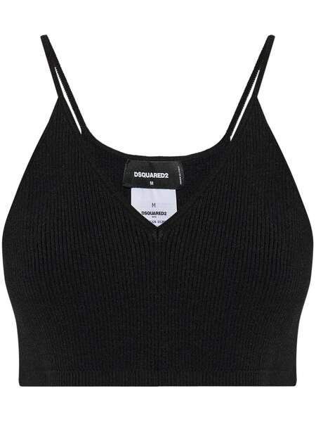  Dsquared2 Logo Top - Black 