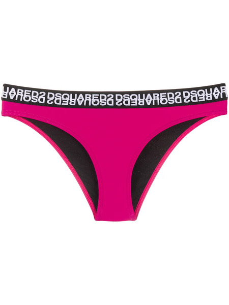  Dsquared2 Logo-trimmed Briefs - Purple 