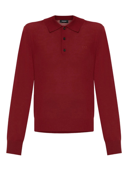  Dsquared2 Long-sleeve Polo Top 