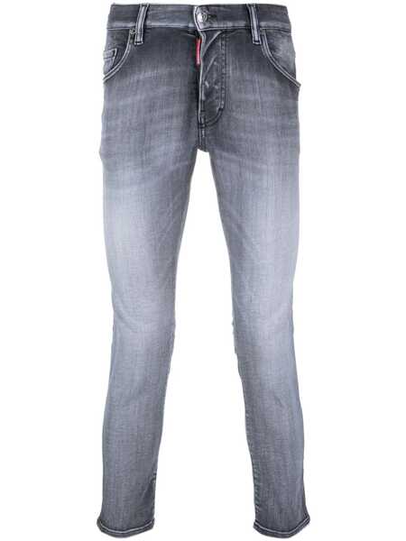  Dsquared2 Low-rise Cropped Jeans - Black 