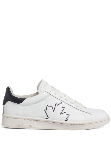  Dsquared2 Maple Leaf-detail Sneakers - White 